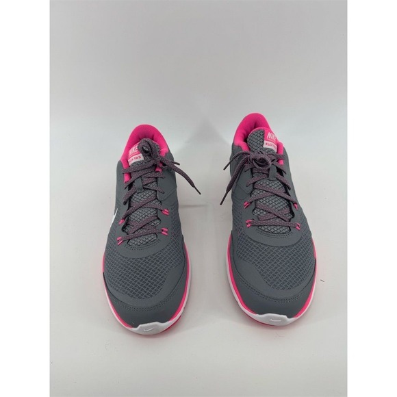 Nike Flex Trainer 5 Women's Running Shoes Gray Size 8 Breathable - Picture 3 of 6